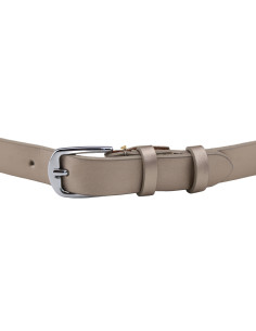 Curea Dama din Piele Naturala 1,8 cm bronz 2