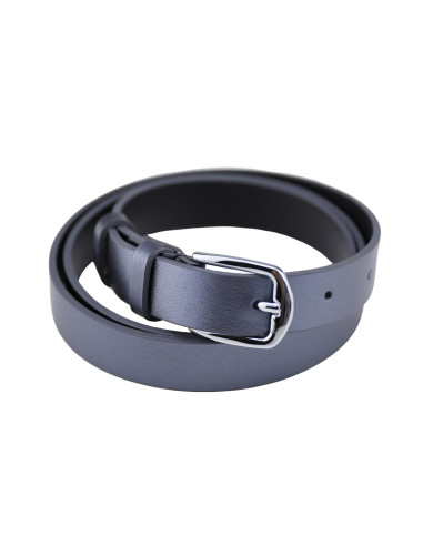 Curea Dama din Piele Naturala 1,8 cm bleumarin
