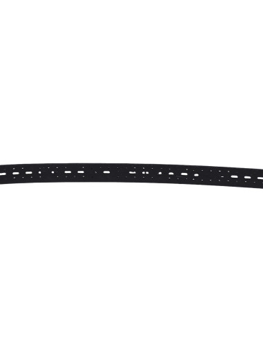 Curea Dama Piele Naturala perforat negru