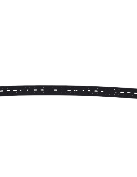 Curea Dama Piele Naturala perforat negru