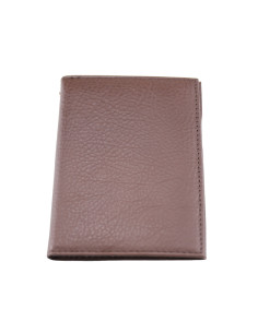 Port Card Piele Naturala B09 maro