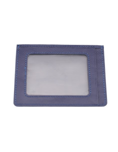 Port Card Piele Naturala B10 bleumarin 2