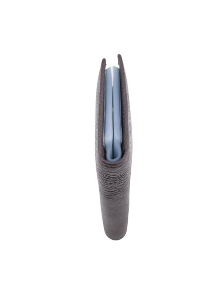 Port Card Piele Naturala M21 maro