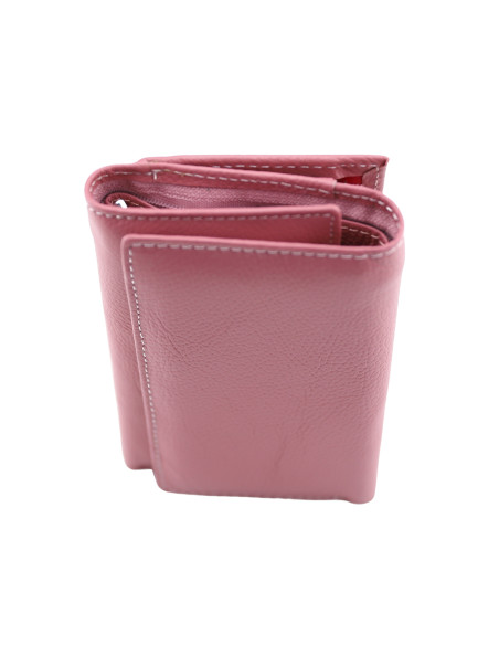 Portofel Piele Naturala ST021 roze