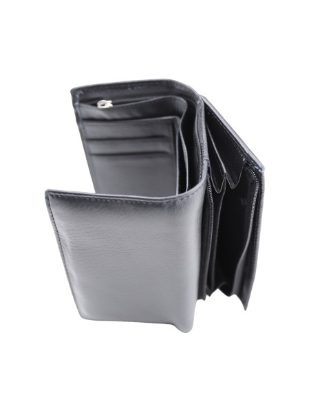 Portofel Piele Naturala ST021 negru