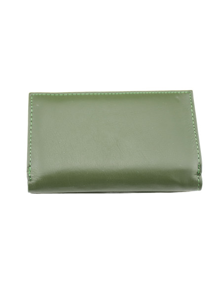 Portofel Piele Naturala ST031 verde kaki