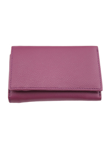 Portofel Piele Naturala ST031 Purple Red
