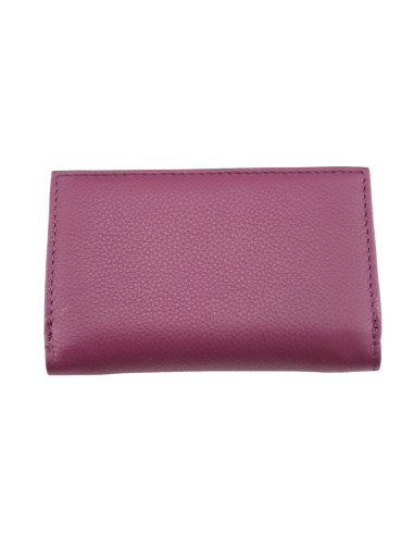 Portofel Piele Naturala ST031 Purple Red