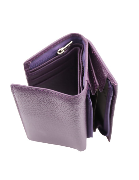Portofel Piele Naturala ST031 Violet