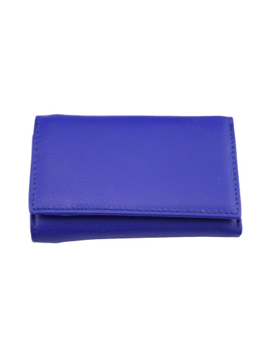 Portofel Piele Naturala ST031 Saphire Blue