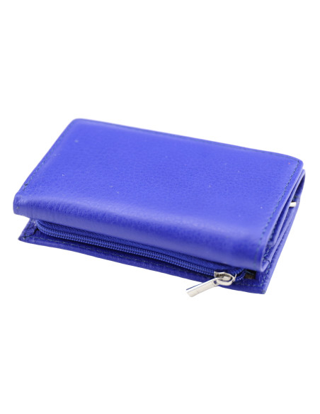 Portofel Piele Naturala ST031 Saphire Blue