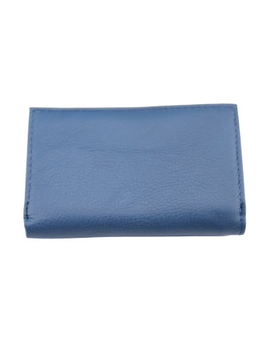 Portofel Piele Naturala ST031 Blue