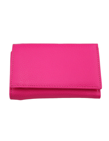 Portofel Piele Naturala ST031 Fucsia