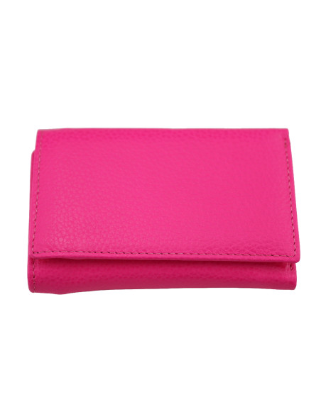 Portofel Piele Naturala ST031 Fucsia