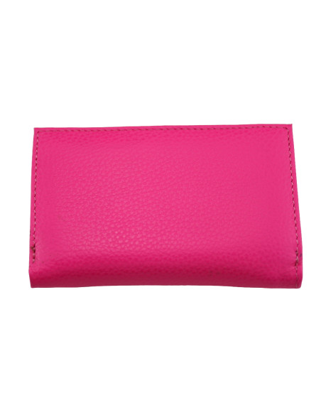 Portofel Piele Naturala ST031 Fucsia