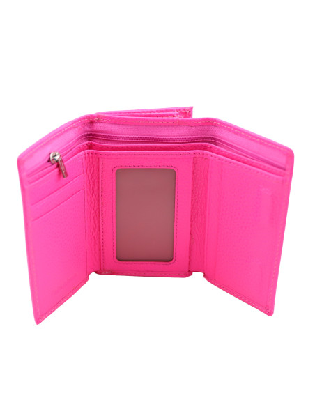 Portofel Piele Naturala ST031 Fucsia