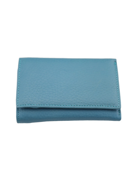 Portofel Piele Naturala ST031 Baby-Blue