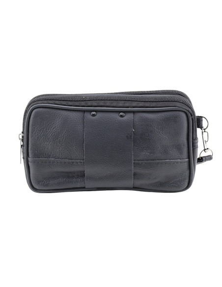 Borseta Piele Naturala Transit Negru 6809