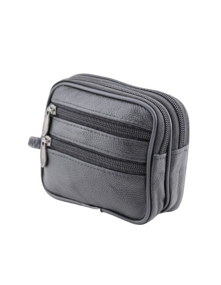 Borseta Piele Naturala Urban Negru 2311