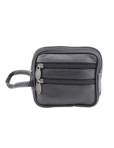 Borseta Piele Naturala Urban Negru 2311 2