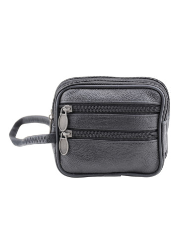 Borseta Piele Naturala Urban Negru 2311