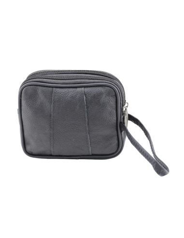 Borseta Piele Naturala Urban Negru 2311