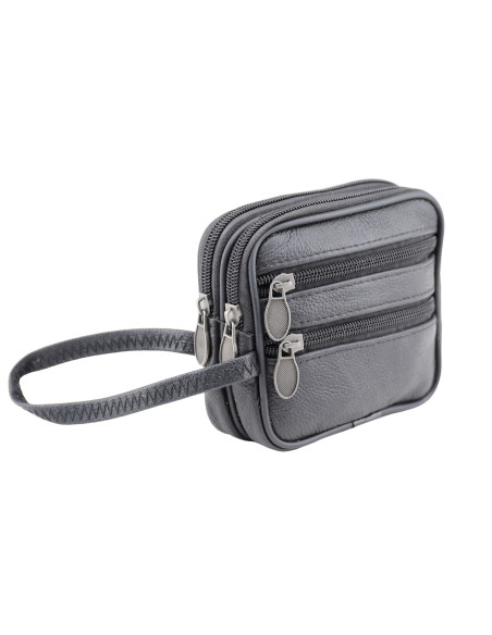 Borseta Piele Naturala Urban Negru 2311