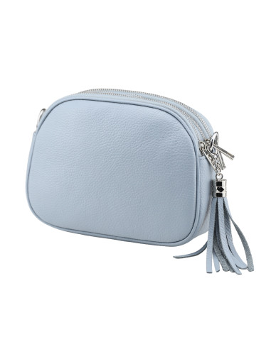Borseta Piele Naturala Bella Baby Blue