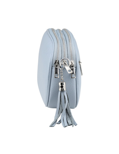 Borseta Piele Naturala Bella Baby Blue