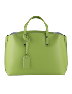 Geanta Piele Naturala Prestige Verde Fistic 2