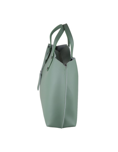 Geanta Piele Naturala Prestige Verde Salvie