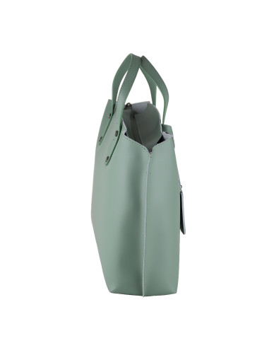 Geanta Piele Naturala Prestige Verde Salvie