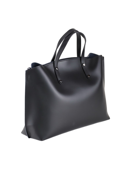 Geanta Piele Naturala Prestige Negru