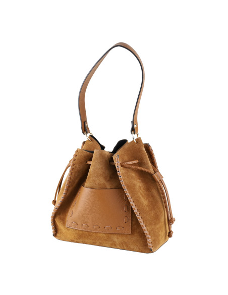 Geanta Piele Naturala Sofia Camel