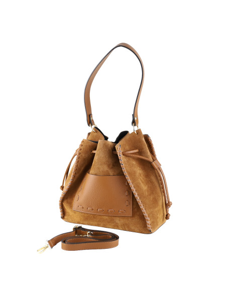Geanta Piele Naturala Sofia Camel