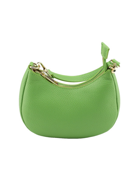 Geanta Piele Naturala Grace Verde Fistic