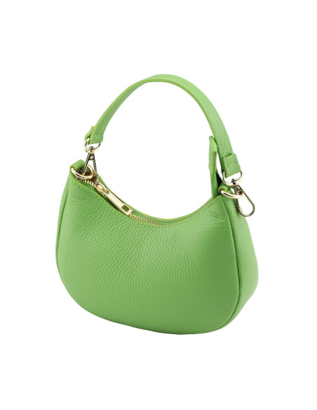 Geanta Piele Naturala Grace Verde Fistic