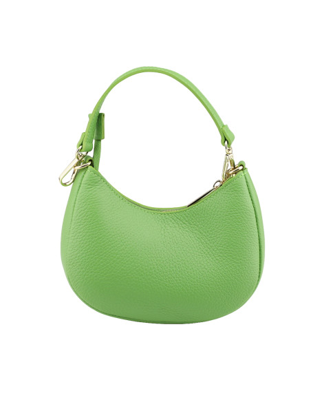 Geanta Piele Naturala Grace Verde Fistic