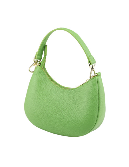 Geanta Piele Naturala Grace Verde Fistic