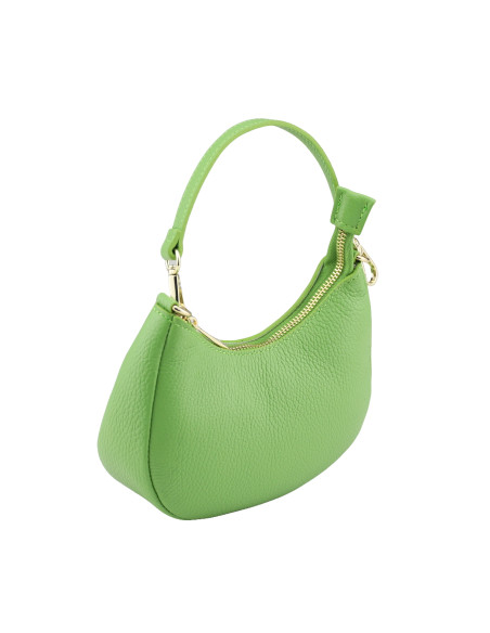 Geanta Piele Naturala Grace Verde Fistic