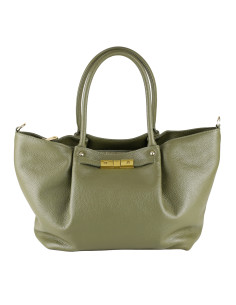Geanta Piele Naturala Eva Verde Olive 2