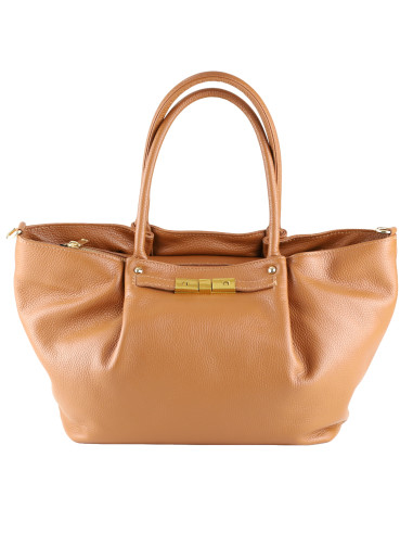 Geanta Piele Naturala Eva Camel
