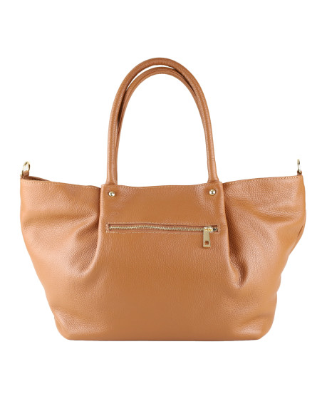 Geanta Piele Naturala Eva Camel