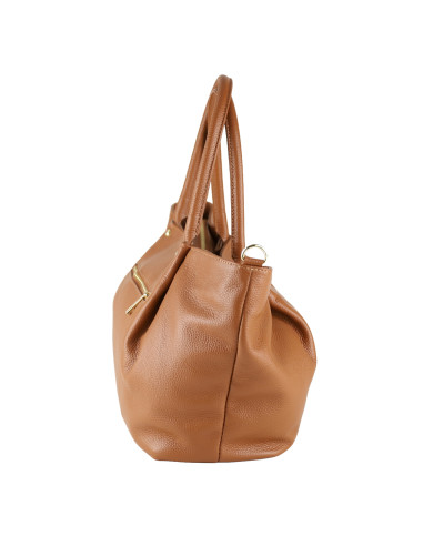 Geanta Piele Naturala Eva Camel