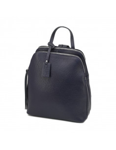 Rucsac Piele Naturala Lekala bleumarin