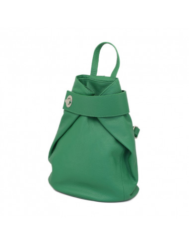Rucsac Piele Naturala Ex BiG verde