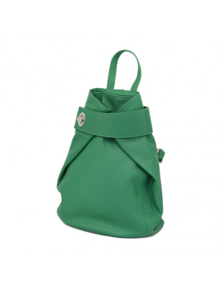 Rucsac Piele Naturala Ex BiG verde