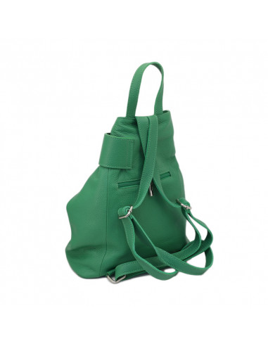 Rucsac Piele Naturala Ex BiG verde