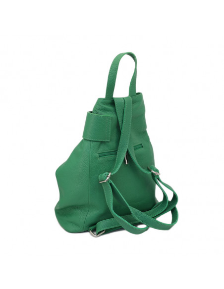 Rucsac Piele Naturala Ex BiG verde