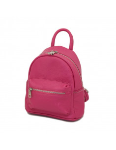 Rucsac Piele Naturala Qiruka fucsia